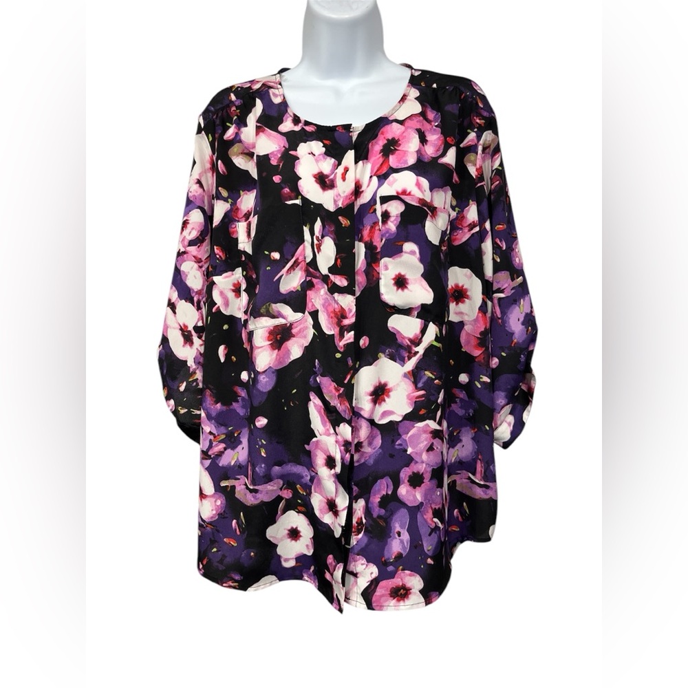 Beverly Drive blouse size 1X